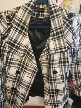 Black and white Jacket